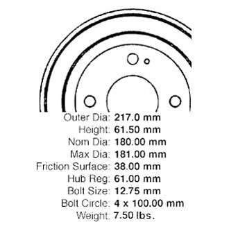 iD Select® - Brake Drum