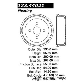 iD Select® - Rear Brake Drum
