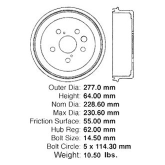 iD Select® - Brake Drum