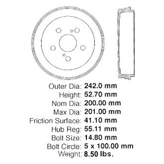 iD Select® - Brake Drum