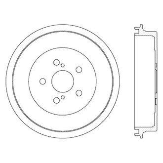 iD Select® - Rear Brake Drum