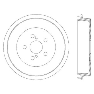 iD Select® - Rear Brake Drum