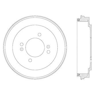 iD Select® - Rear Brake Drum