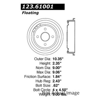 iD Select® - Rear Brake Drum