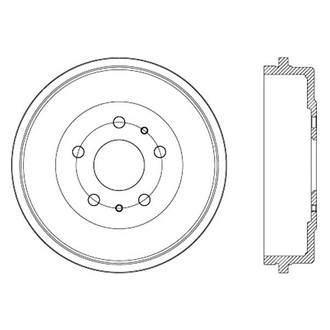 iD Select® - Rear Brake Drum