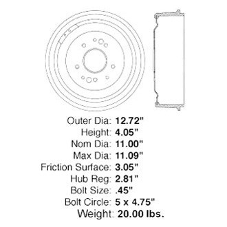 iD Select® - Brake Drum