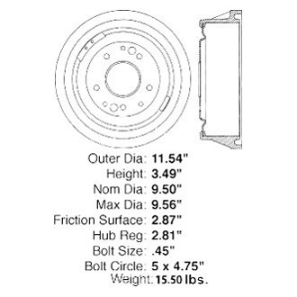iD Select® - Brake Drum