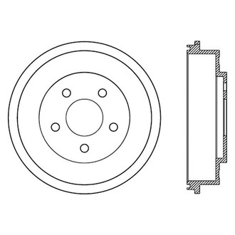 iD Select® - Rear Brake Drum