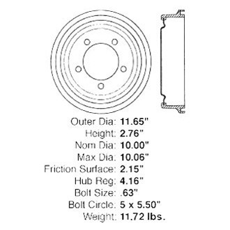 iD Select® - Brake Drum