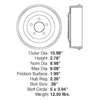 iD Select® - Brake Drum