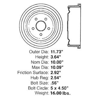 iD Select® - Brake Drum