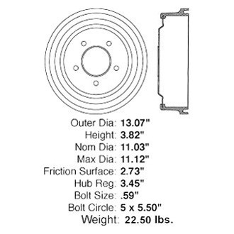 iD Select® - Brake Drum