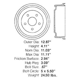 iD Select® - Brake Drum