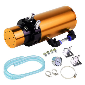 iD Select® - Rounded Oil Catch Tank with Vaccum Gauge
