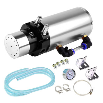 iD Select® - Rounded Oil Catch Tank with Vaccum Gauge
