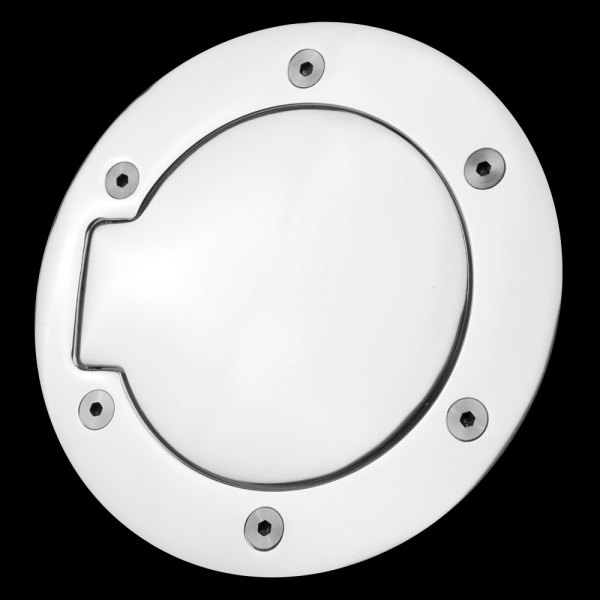 iD Select® - Chrome Fuel Door Cover with Lock