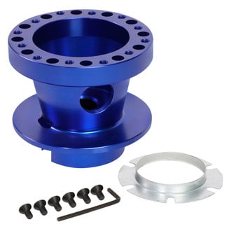 iD Select® 30-1002184 - 6-Bolt Pattern Blue Steering Wheel Hub