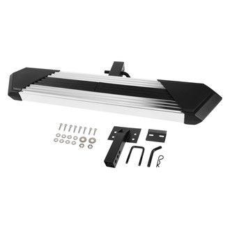 iD Select® - Chrome / Red Hitch Step for 2" Receivers