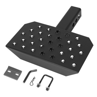 iD Select® - Trailer Tow Black Hitch Step Bar for 2" Receivers
