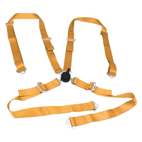 iD Select® - 4-Point Seat Belt with Camlock Adjuster, Gold