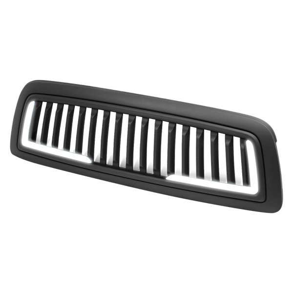 iD Select® - Vertical Fence Style Matte Black Grille