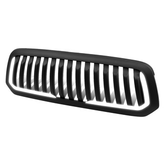 iD Select® - Vertical Fence Style Matte Black LED Grille