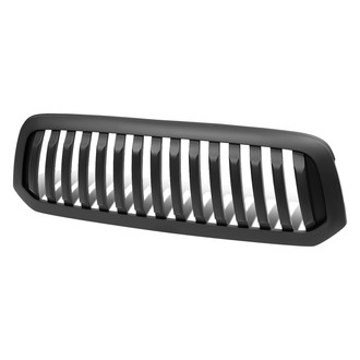 iD Select® - Vertical Fence Style Matte Black Grille