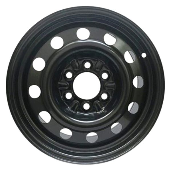 iD Select® - 17 x 7.5 12-Hole Black Steel Factory Wheel (New OEM Replica)
