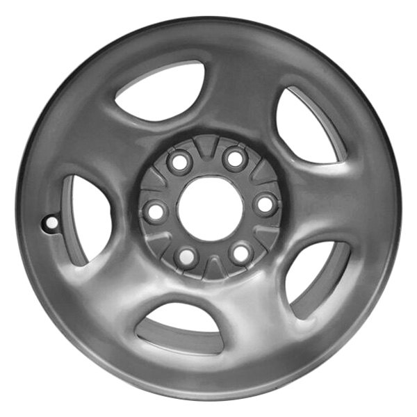 iD Select® - 16 x 6.5 5-Spoke Silver Steel Factory Wheel