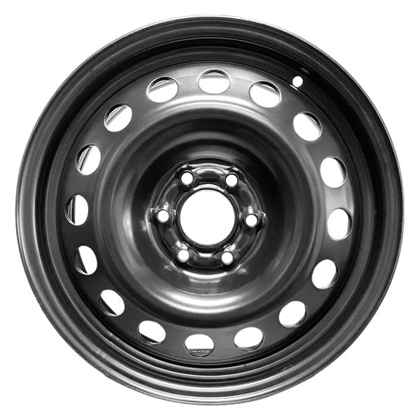 iD Select® - 17 x 6.5 16-Hole Black Steel Factory Wheel (New OEM Replica)