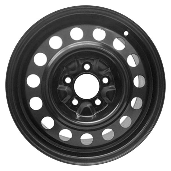 iD Select® - 16 x 6.5 15-Hole Black Steel Factory Wheel (New OEM Replica)