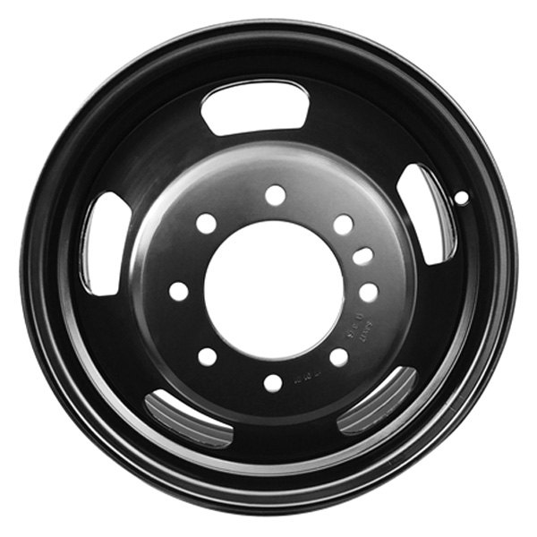 iD Select® - 17 x 6 5-Slot Black Steel Factory Wheel (New OEM Replica)