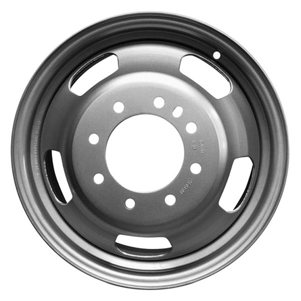 iD Select® - 17 x 6 5-Slot Silver Steel Factory Wheel (New OEM Replica)