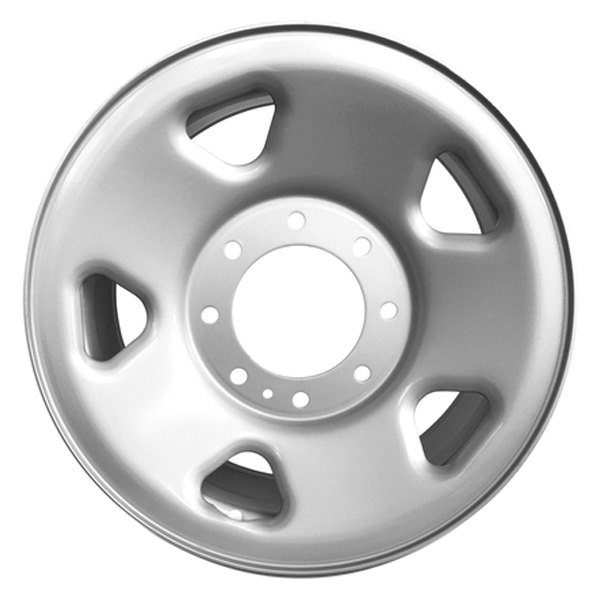 iD Select® - 17 x 7.5 5-Slot Silver Steel Factory Wheel (New OEM Replica)