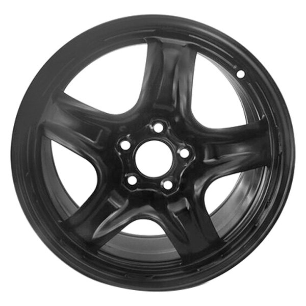 iD Select® - 17 x 7.5 5-Spoke Black Steel Factory Wheel (New OEM Replica)