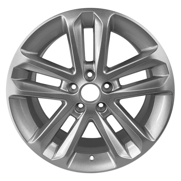 iD Select® - 18 x 8 Double 5-Spoke Silver Alloy Factory Wheel (New OEM Replica)