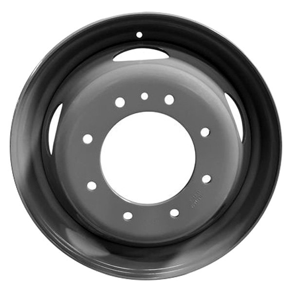 iD Select® - 19.5 x 6 4-Slot Gray Steel Factory Wheel (New OEM Replica)
