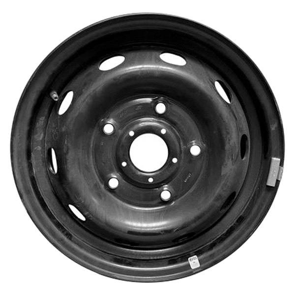 iD Select® - 16 x 6.5 10-Hole Black Steel Factory Wheel (Factory Take Off)