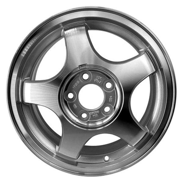 iD Select® - 16 x 6.5 5-Spoke Silver with Machined Face Alloy Factory Wheel (New OEM Replica)