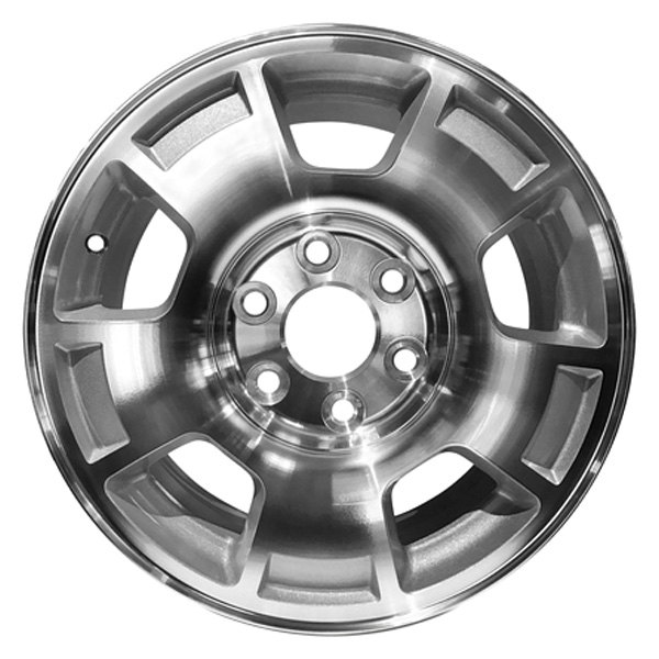 iD Select® - 17 x 7.5 5-Spoke Machined Face Silver Alloy Factory Wheel (New OEM Replica)