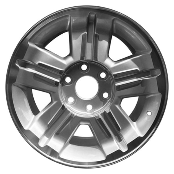 iD Select® - 18 x 8 5-Spoke Silver Machine Face Alloy Factory Wheel (New OEM Replica)