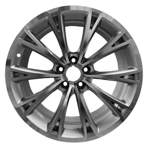 iD Select® - 19 x 9 10 V-Spoke Silver with Machined Face Alloy Factory Wheel (New OEM Replica)