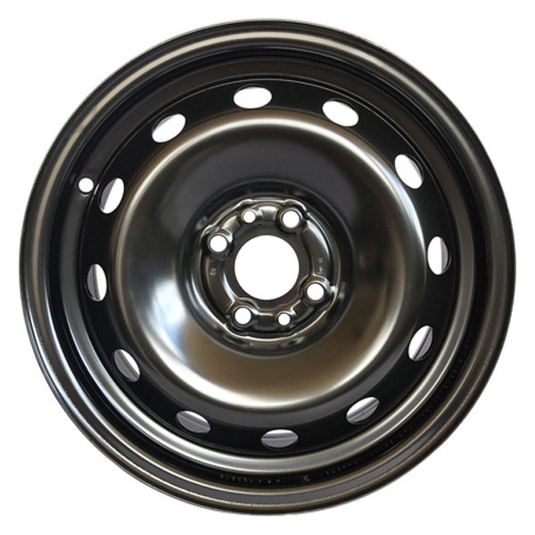 iD Select® - 15 x 6 12-Hole Black Steel Factory Wheel (New OEM Replica)
