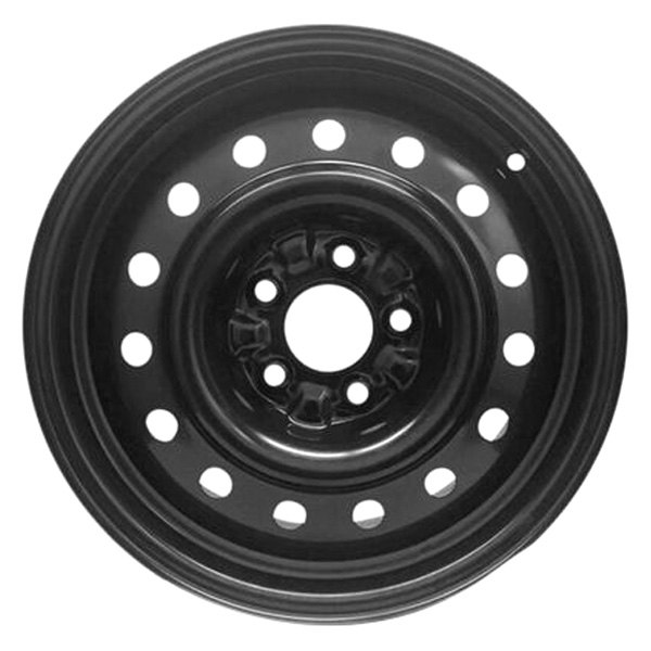 iD Select® - 16 x 6.5 15-Hole Black Steel Factory Wheel (New OEM Replica)