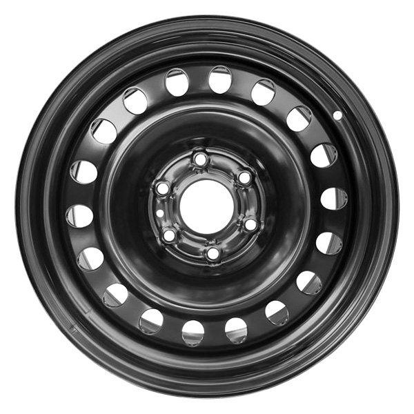 iD Select® 560-62491 - 18-Hole Black 18x8 Steel Factory Wheel 
