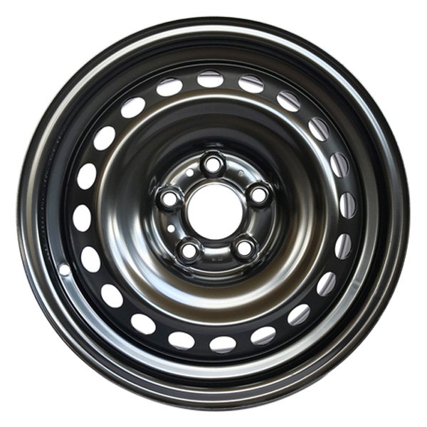 iD Select® - 16 x 6.5 20-Hole Black Steel Factory Wheel (New OEM Replica)