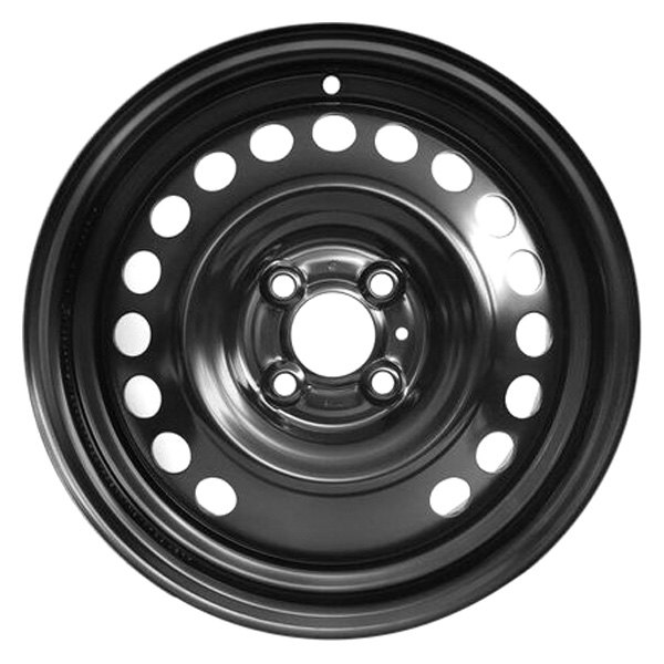 iD Select® - 15 x 5.5 17-Hole Black Steel Factory Wheel (New OEM Replica)