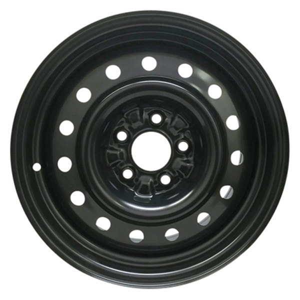 iD Select® - 16 x 7 15-Hole Black Steel Factory Wheel (New OEM Replica)