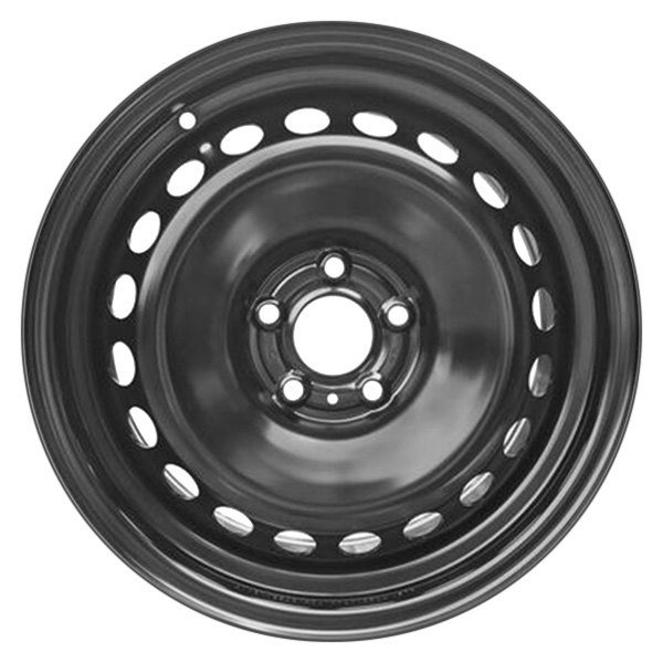 iD Select® - 17 x 7 20-Hole Black Steel Factory Wheel (New OEM Replica)