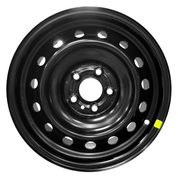 iD Select® - 16 x 7 15-Hole Black Steel Factory Wheel (New OEM Surplus)
